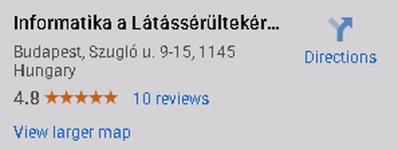 Az Infoalap székhelye Google térképen (új lapon nyílik meg)