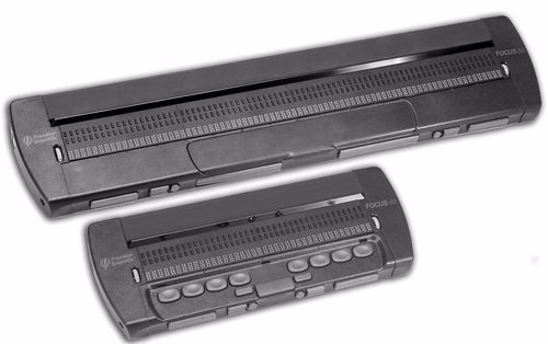 40 és 80 cellás Focus Braille-kijelzők